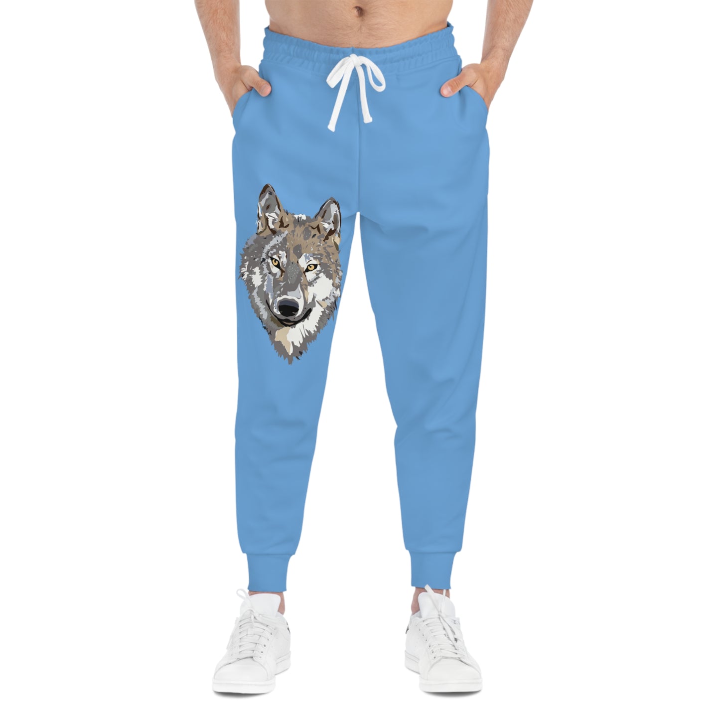 Athletic Joggers: Wolves Lite Blue