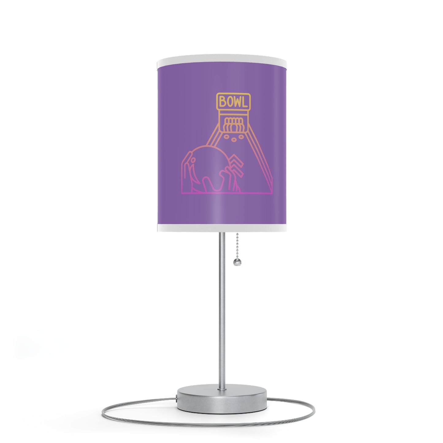 Lamp on a Stand, US|CA plug: Bowling Lite Purple