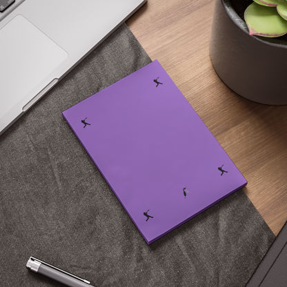 Post-it® Note Pads: Baseball Lite Purple