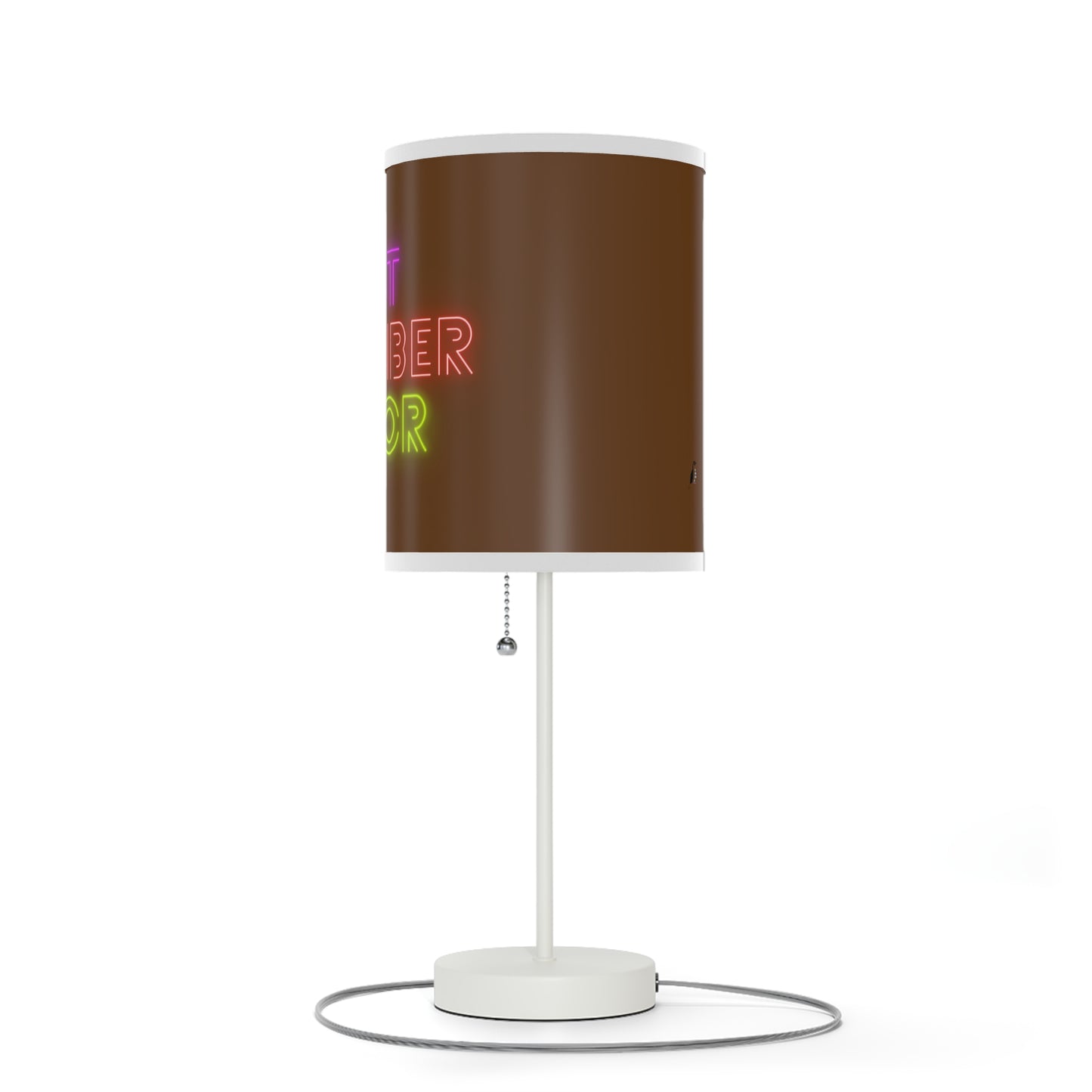 Lamp on a Stand, US|CA plug: Lost Remember Honor Brown 