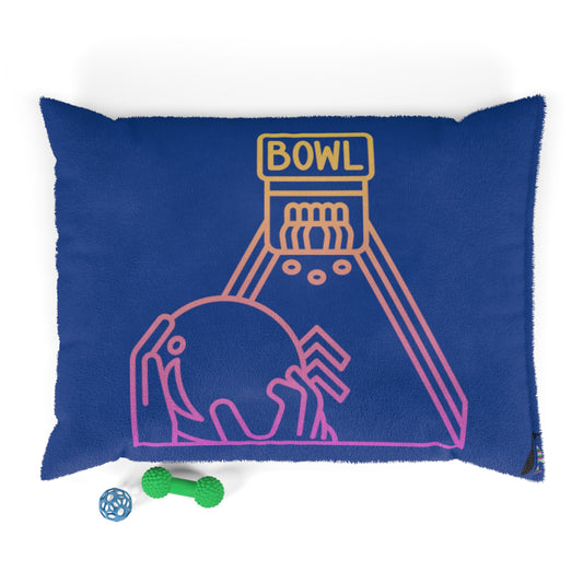 Pet Bed: Bowling Dark Blue