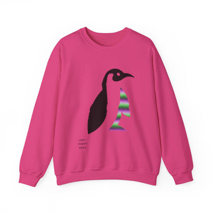 Heavy Blend™ Crewneck Sweatshirt: Crazy Penguin World Logo #2