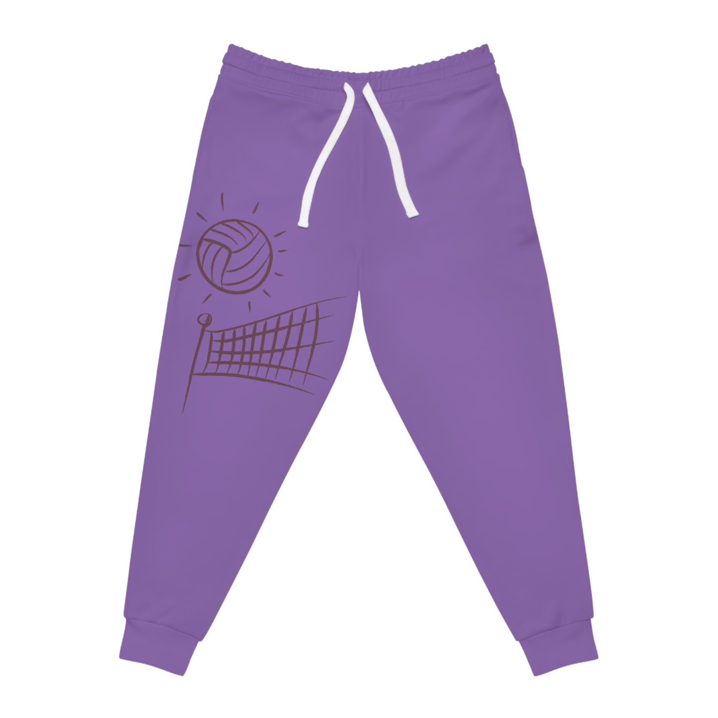 Athletic Joggers: Volleyball Lite Purple