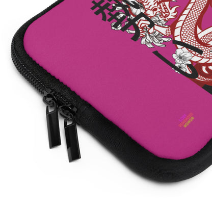 Laptop Sleeve: Dragons Pink