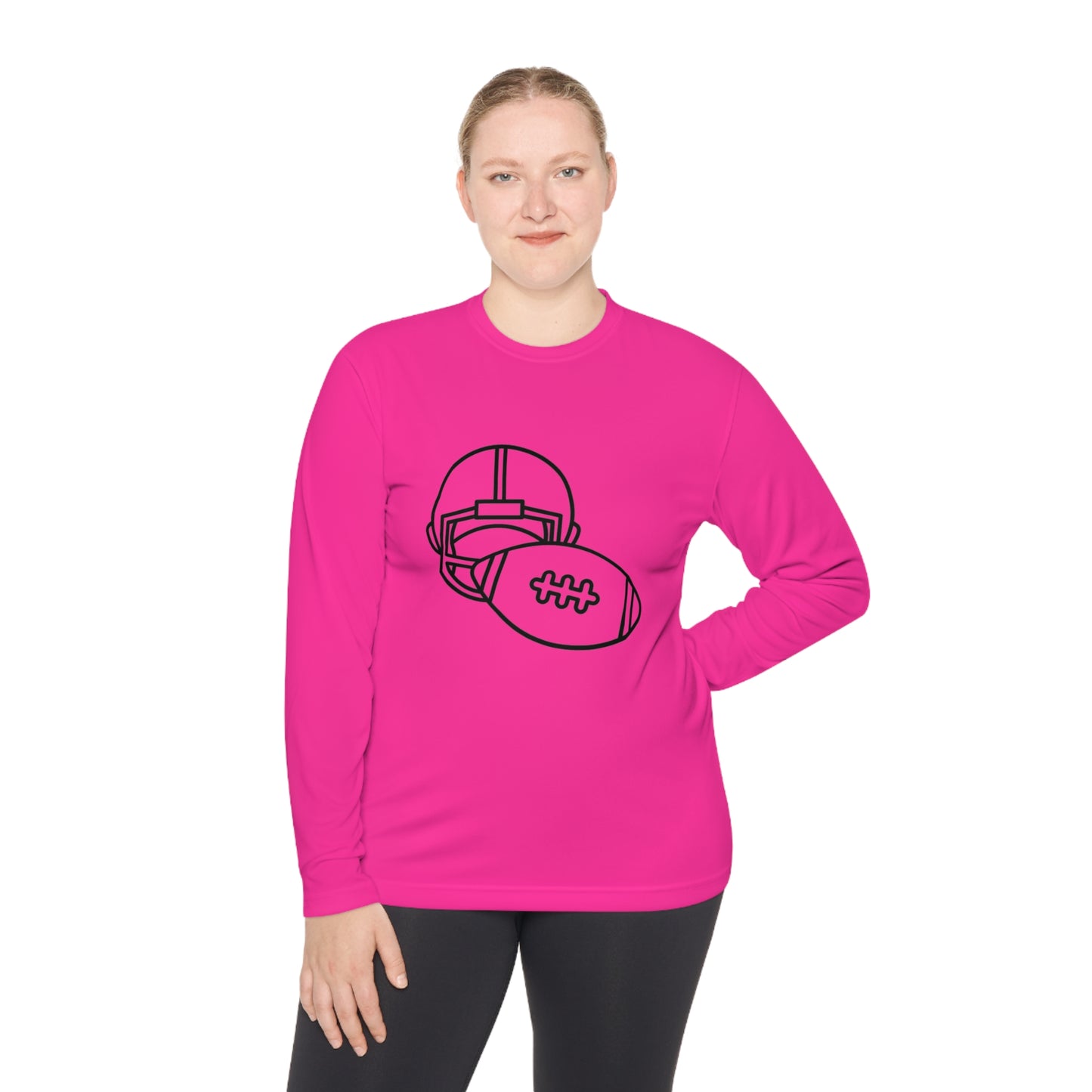 Lightweight Long Sleeve Tee: Football #2