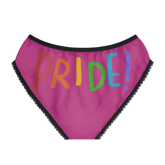 Women's Briefs: LGBTQ Pride Pink