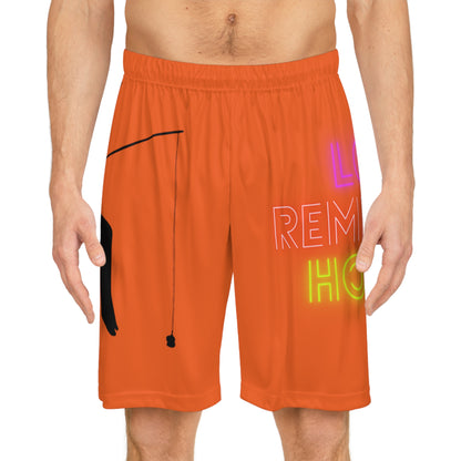 Basketball Shorts: Fishing Orange