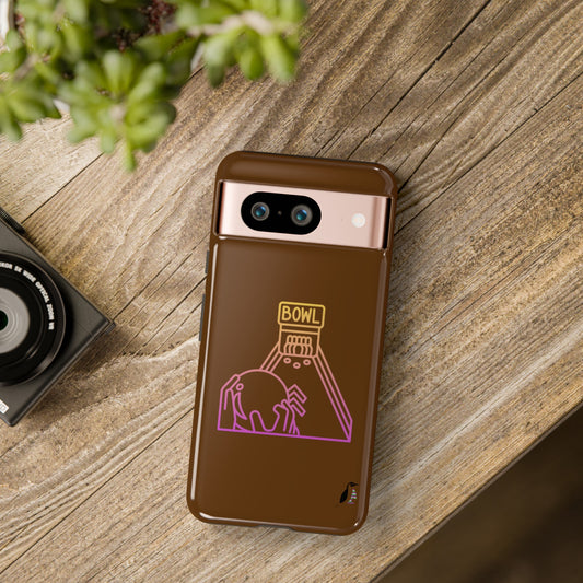Tough Cases (for Samsung & Google): Bowling Brown