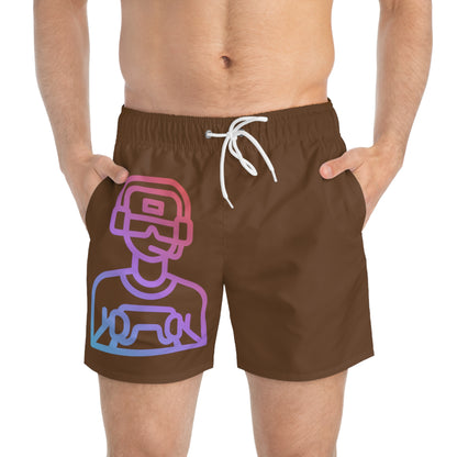 Swim Trunks: Gaming Brown