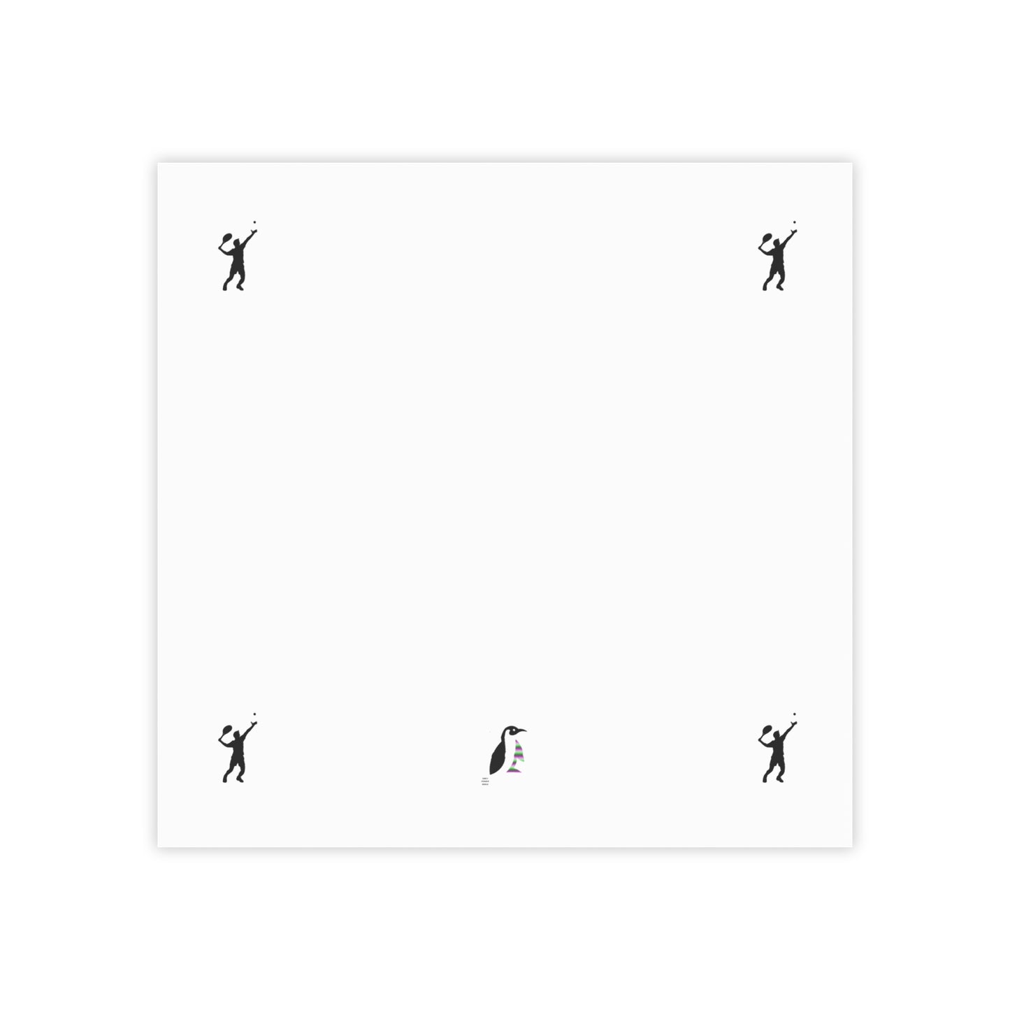 Post-it® Note Pads: Tennis White