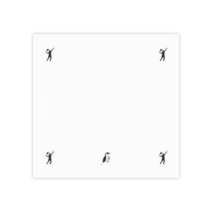 Post-it® Note Pads: Tennis White