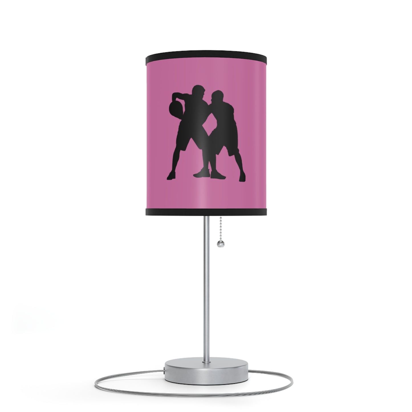 Lamp on a Stand, US|CA plug: Basketball Lite Pink