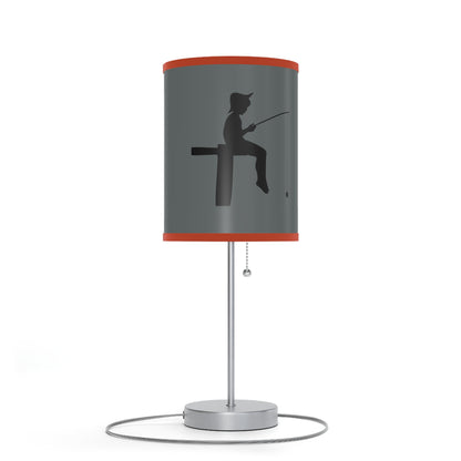 Lamp on a Stand, US|CA plug: Fishing Dark Grey