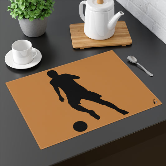 Placemat, 1pc: Soccer Lite Brown