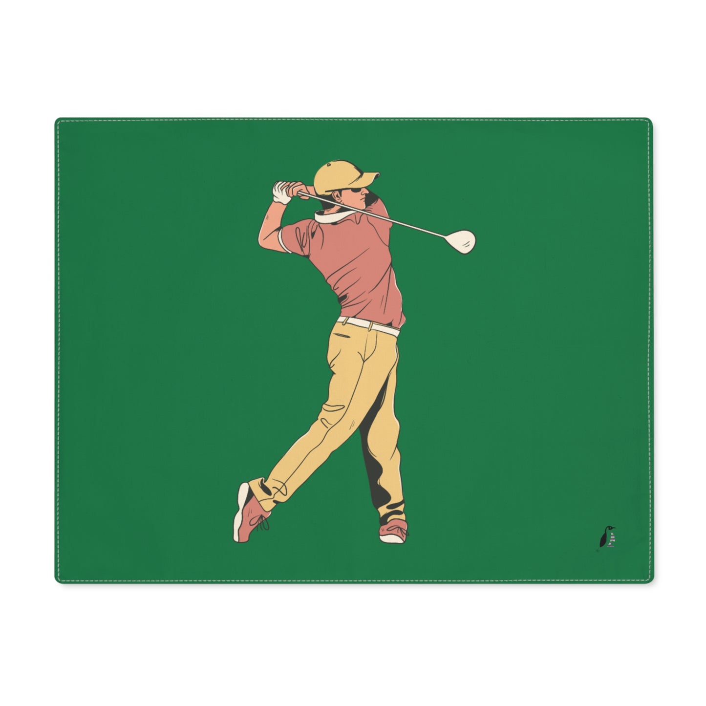 Placemat, 1pc: Golf Dark Green