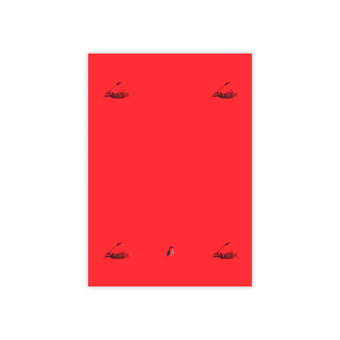 Post-it® Note Pads: Writing Red