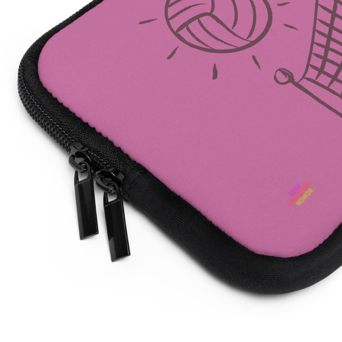 Laptop Sleeve: Volleyball Lite Pink