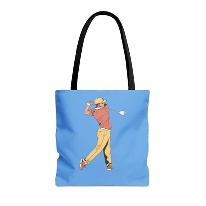 Tote Bag: Golf Lite Blue