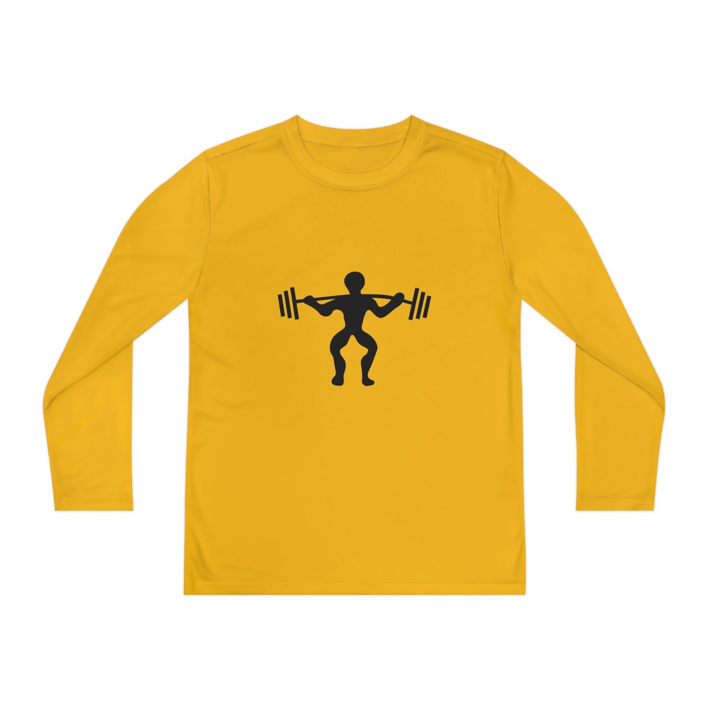 Youth Long Sleeve Competitor Tee: Weightlifting 