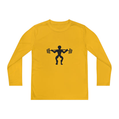 Youth Long Sleeve Competitor Tee: Weightlifting 