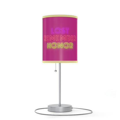 Lamp on a Stand, US|CA plug: Wolves Pink
