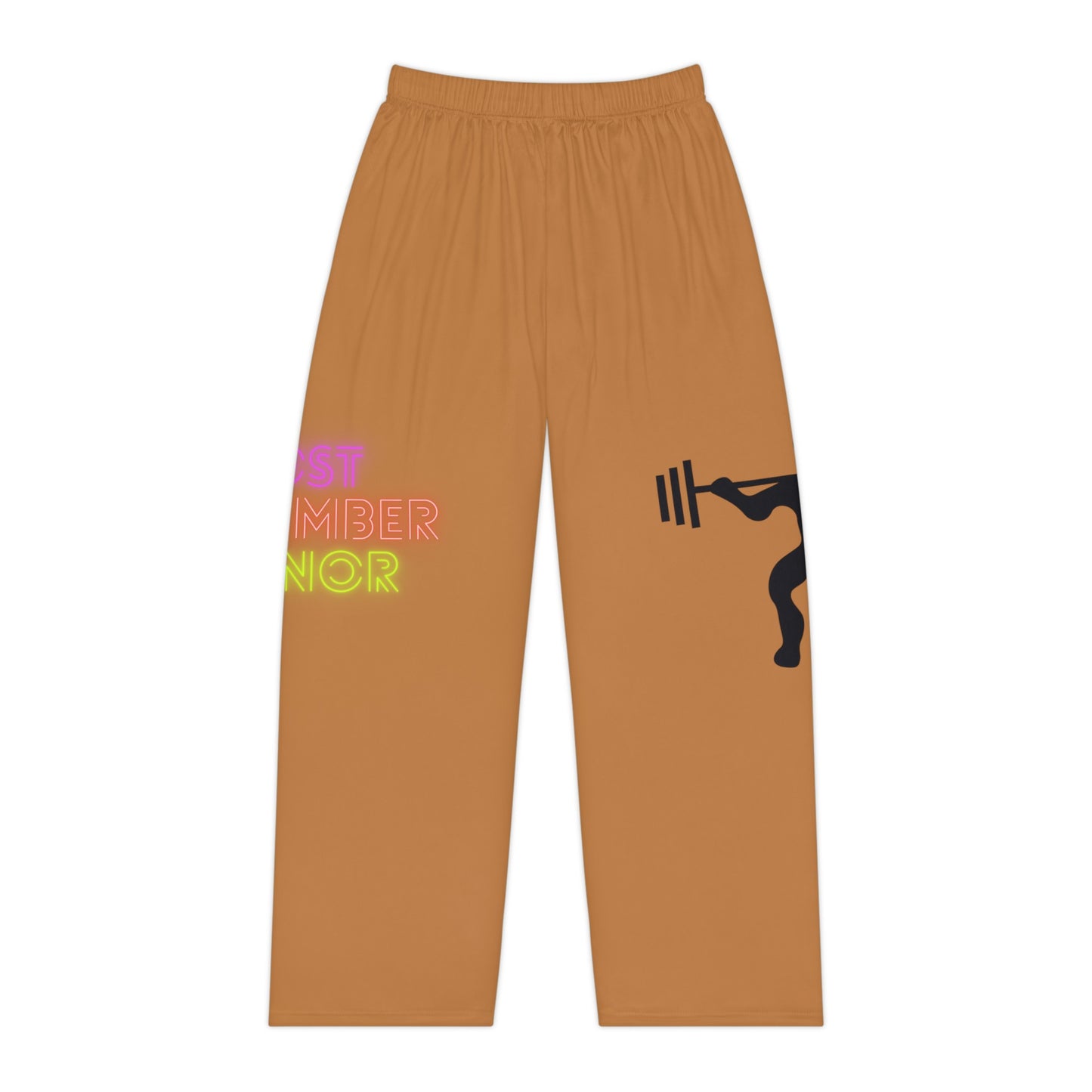 Pambabaeng Pajama Pants: Weightlifting Lite Brown 