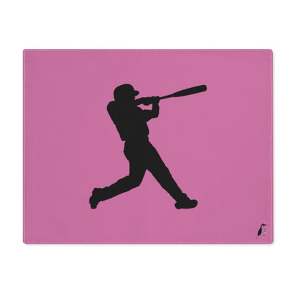 Placemat, 1pc: Baseball Lite Pink