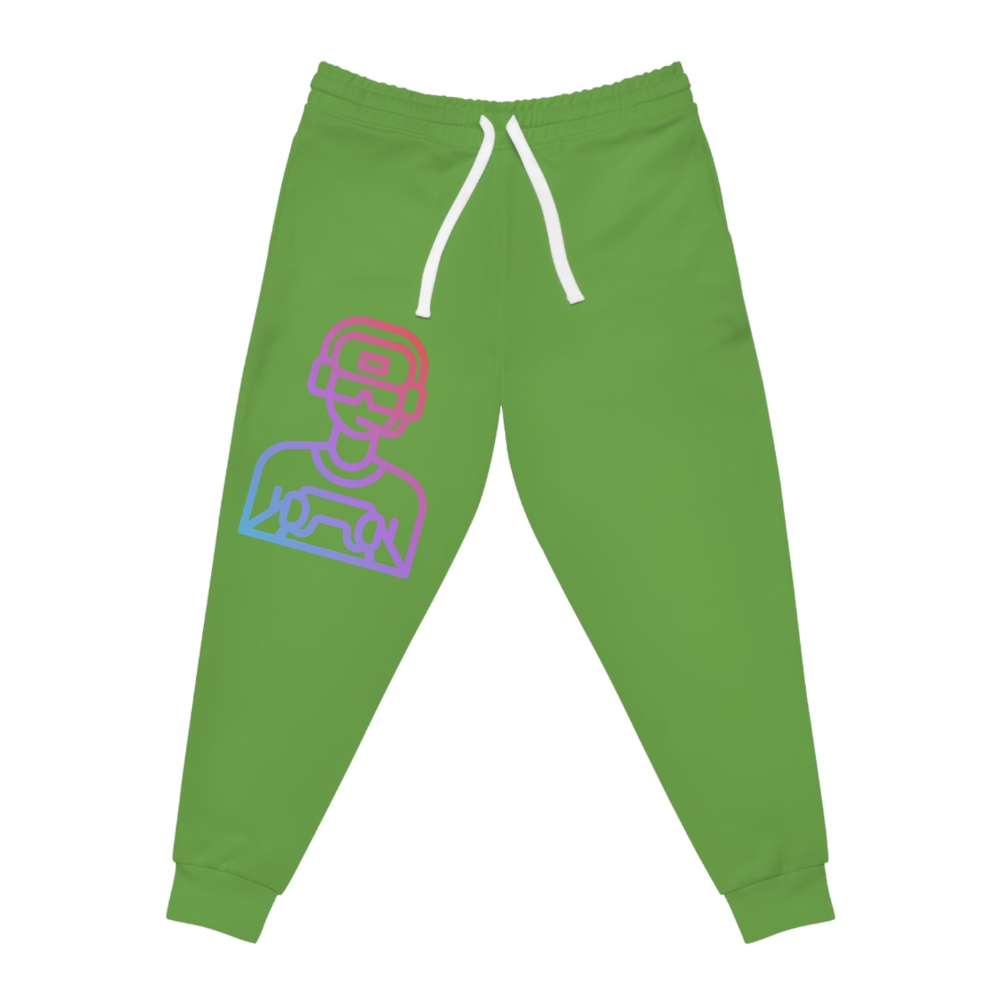 Athletic Joggers: Gaming Green