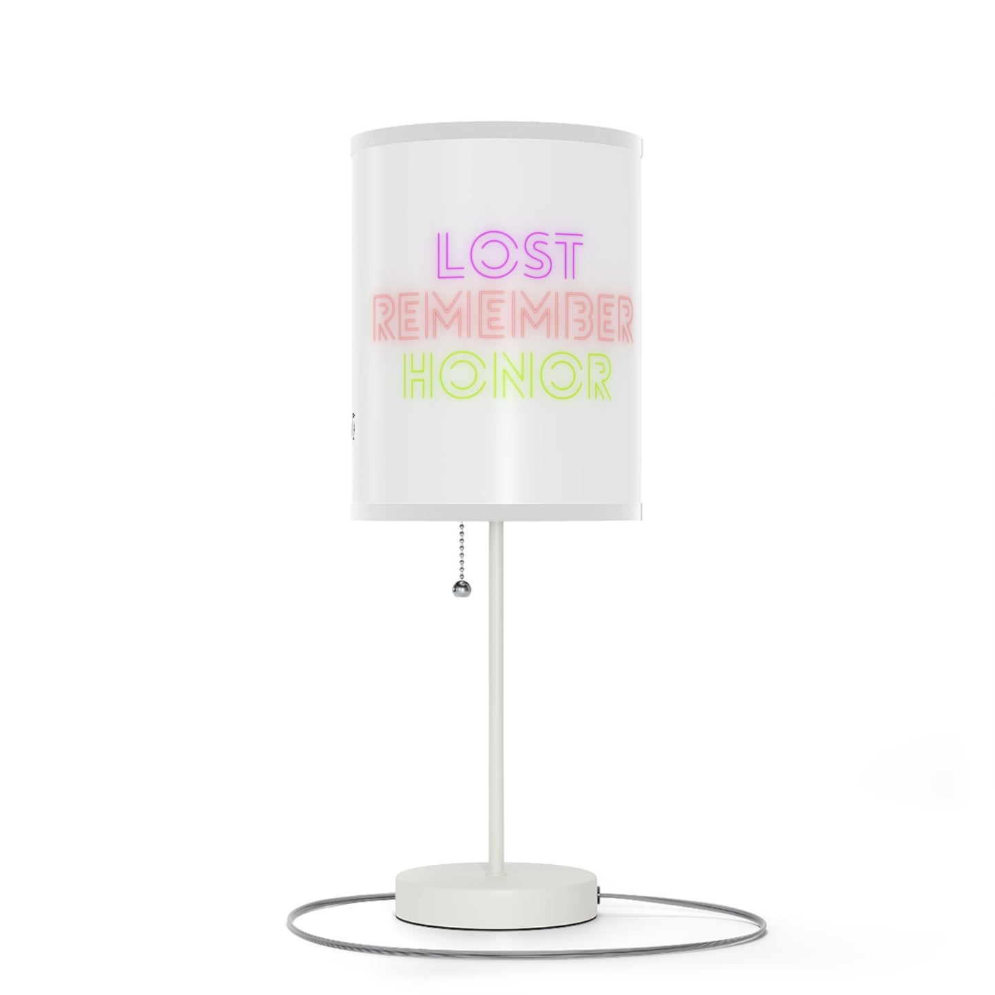 Lamp sa isang Stand, US|CA plug: Writing White 