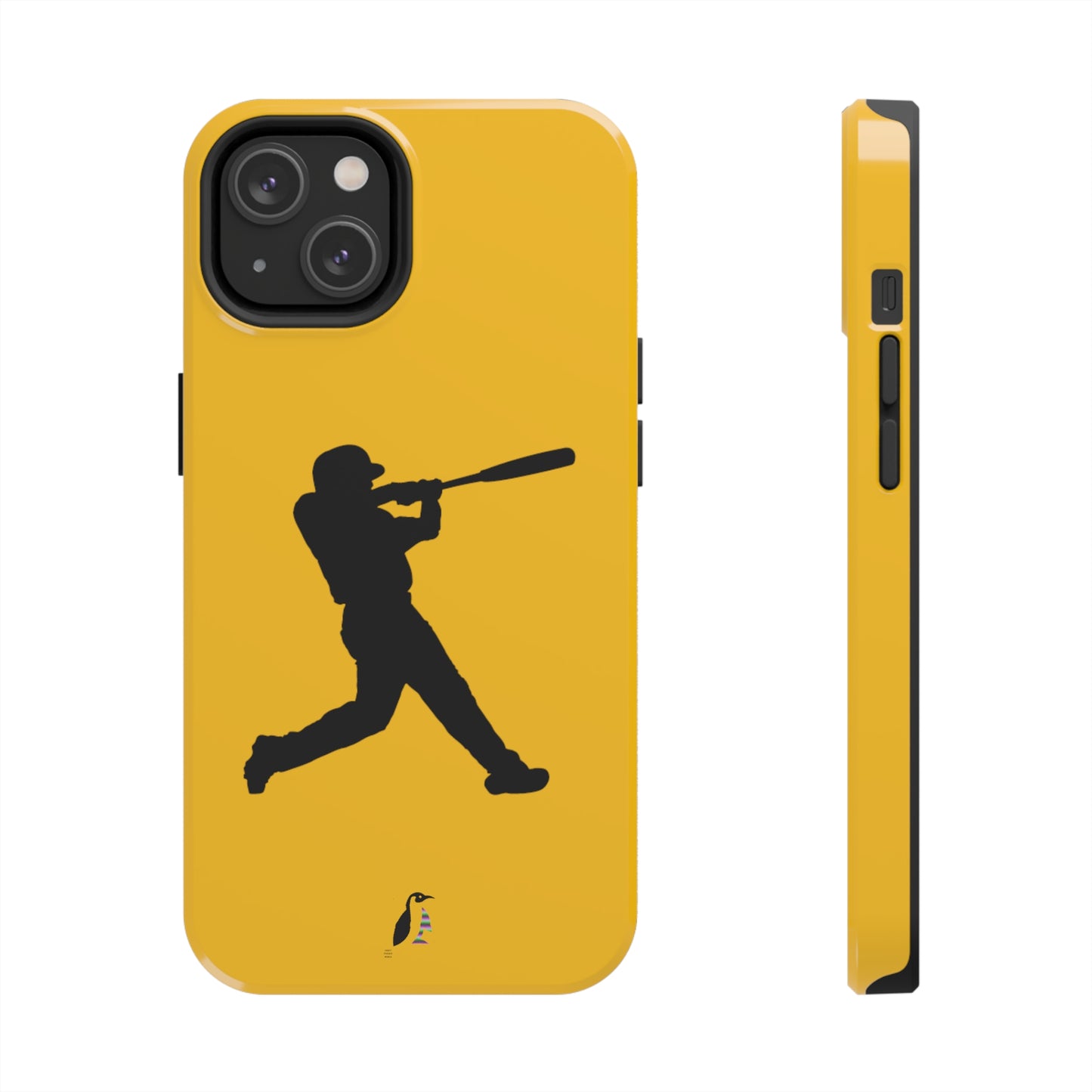 Tough Phone Cases (for iPhones): Baseball Yellow