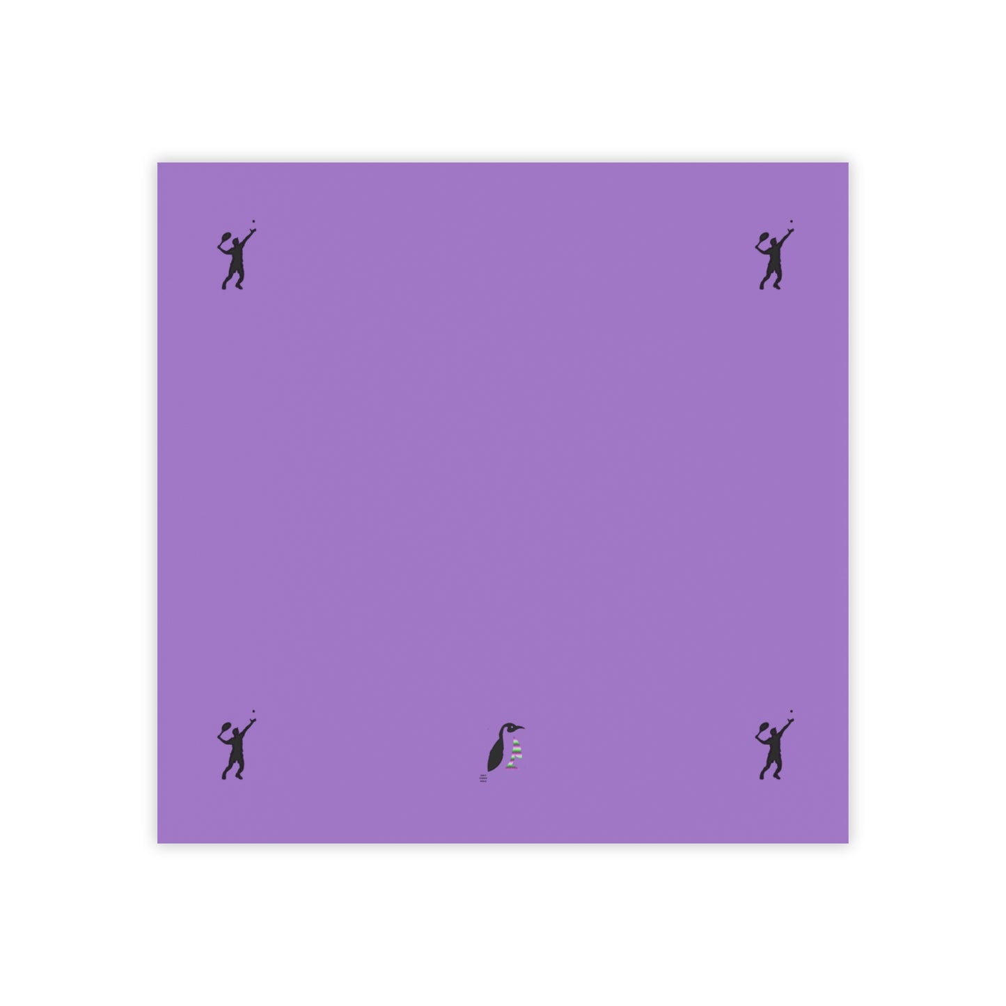 Post-it® Note Pads: Tennis Lite Purple