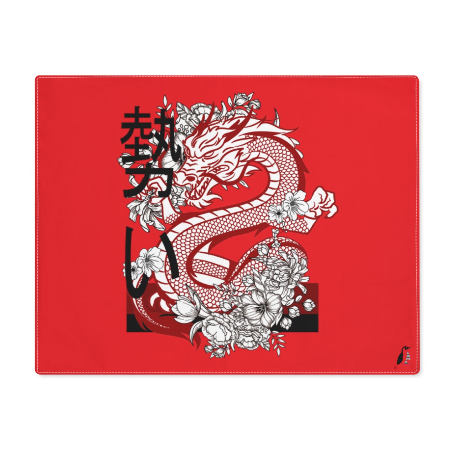 Placemat, 1pc; Dragons Red