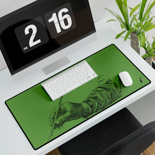 Desk Mats: Writing Green