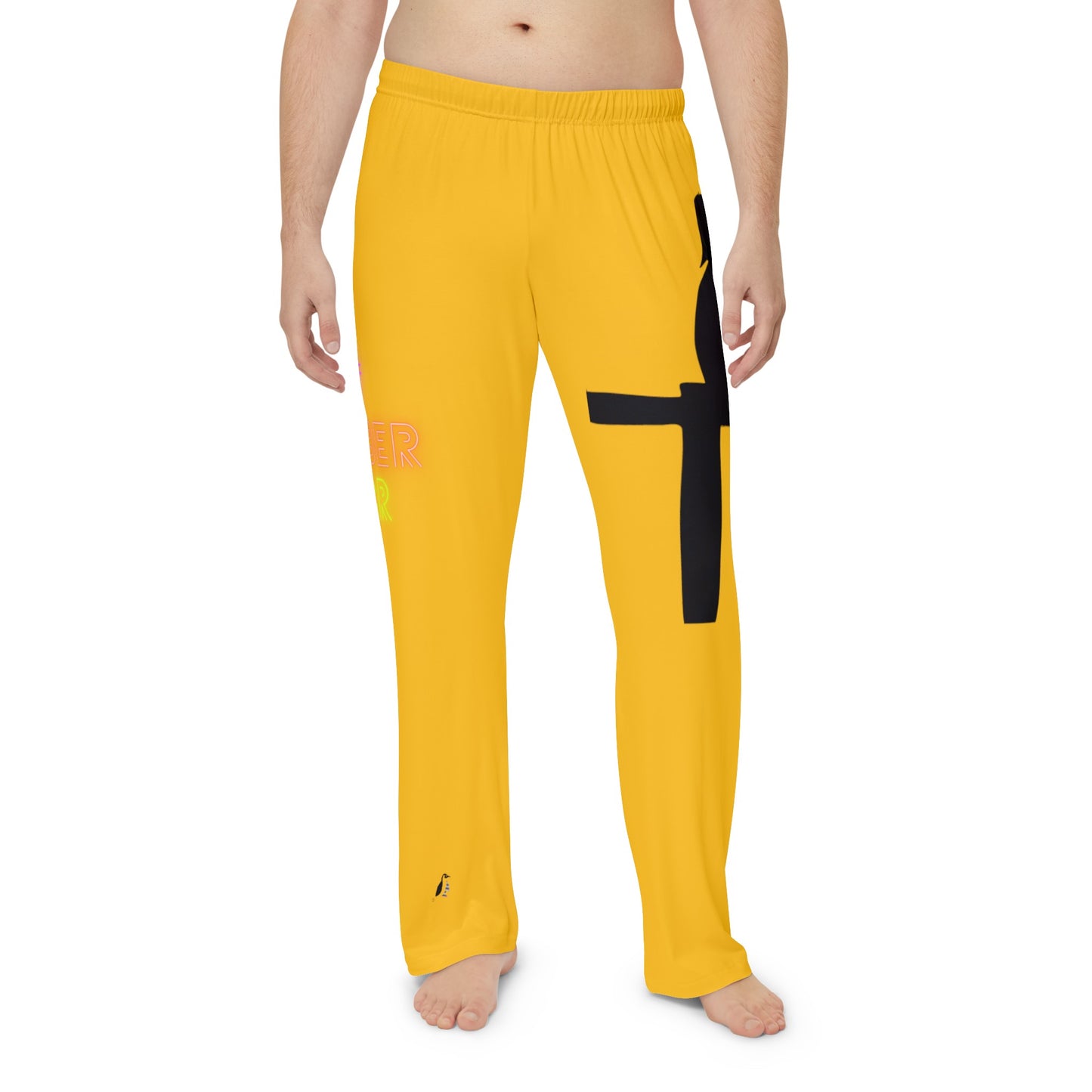 Panlalaking Pajama Pantalon: Pangingisda Yellow 