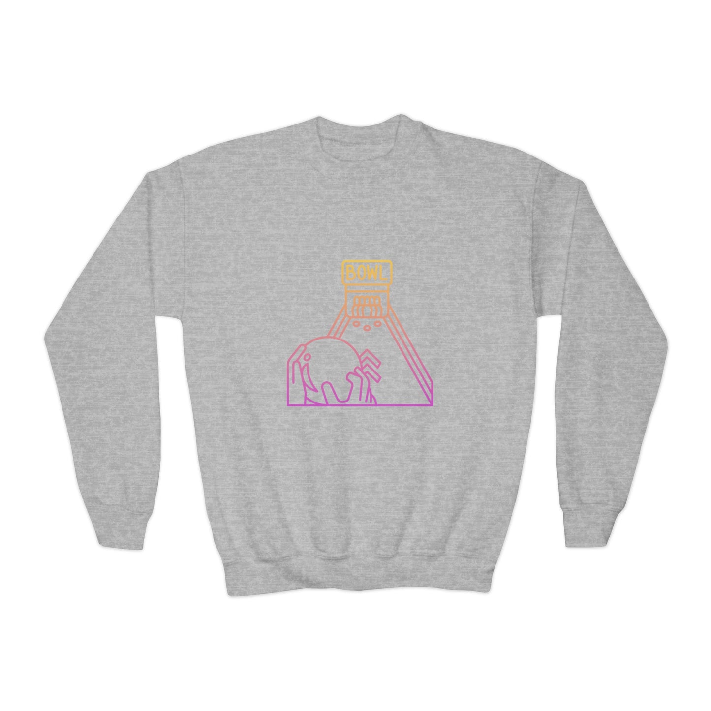 Youth Crewneck Sweatshirt: Bowling 