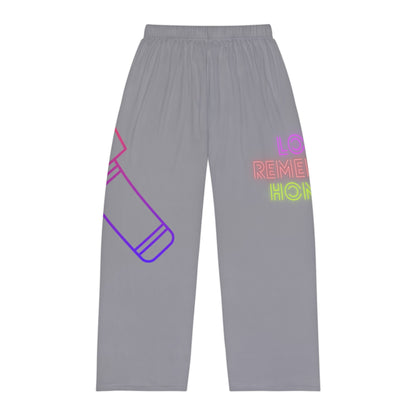 Men's Pajama Pants: Music Grey