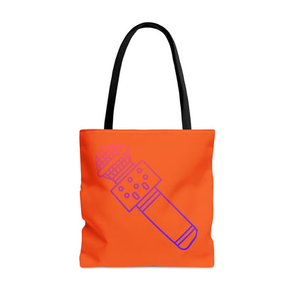 Tote Bag: Music Orange