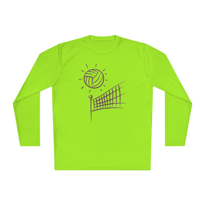 Magaan na Long Sleeve Tee: Volleyball #2 