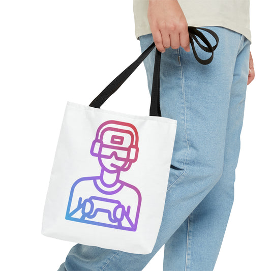 Tote Bag: Gaming White