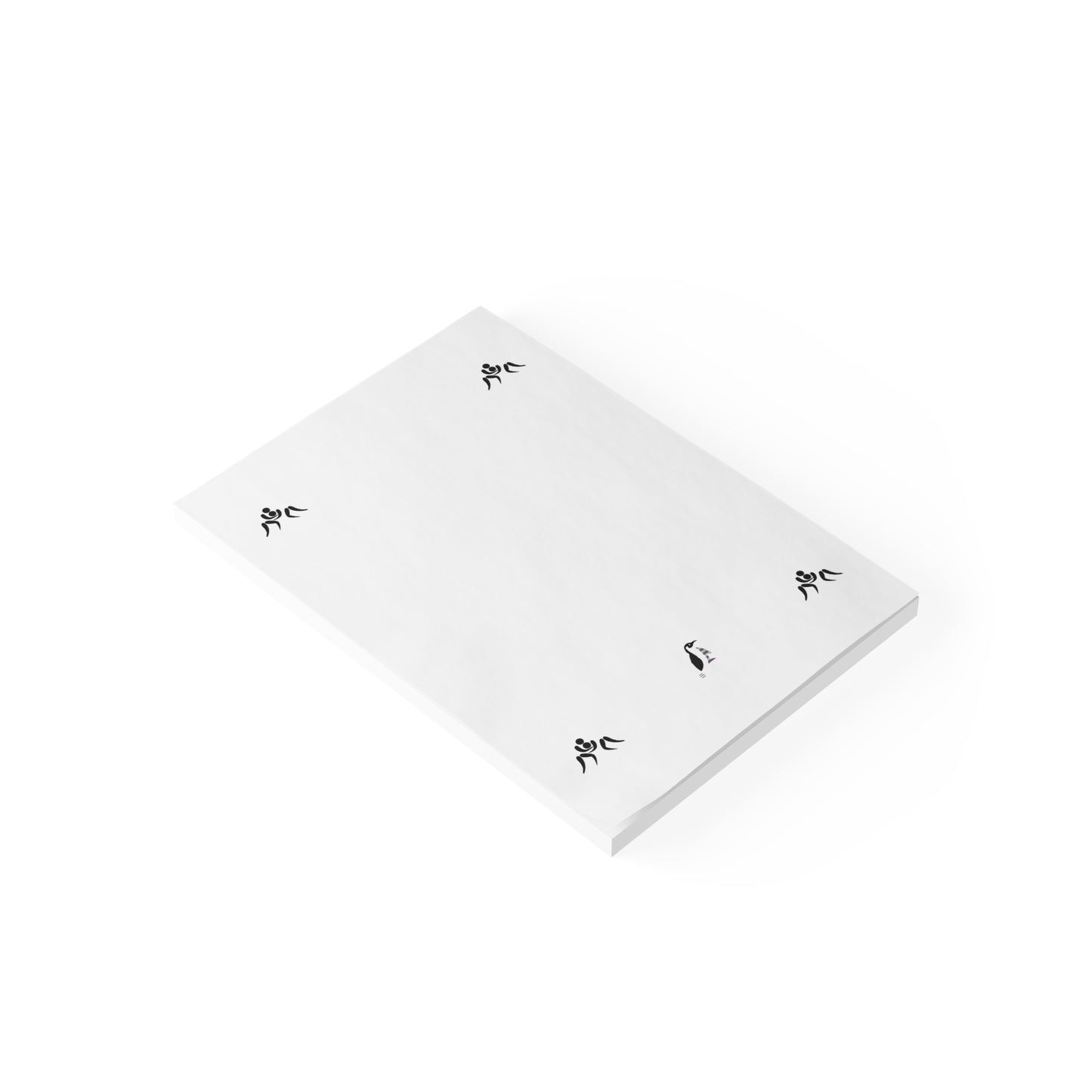 Post-it® Note Pads: Wrestling White