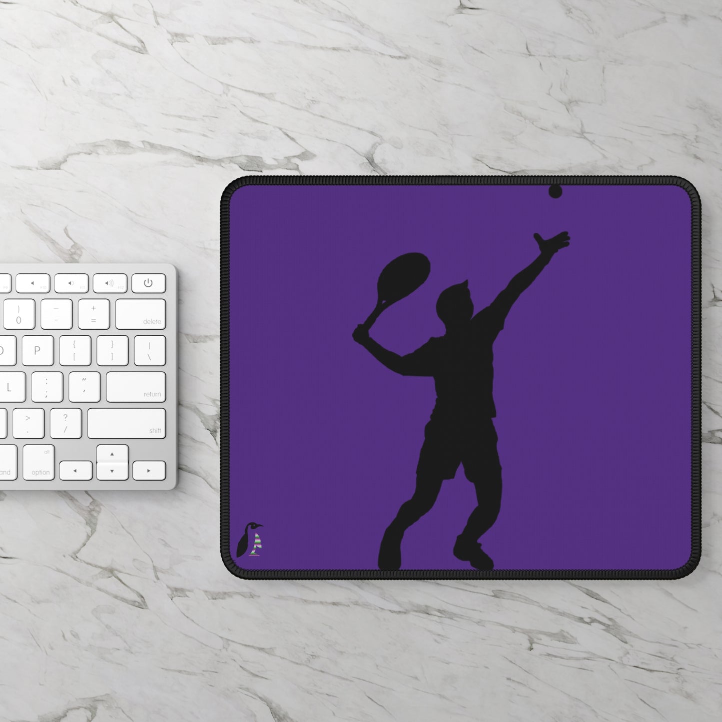 Gaming Mouse Pad: Tennis Purple