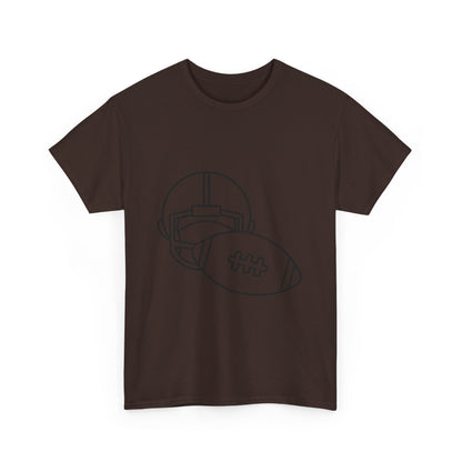 Heavy Cotton Tee: Football #1