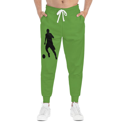 Athletic Joggers: Soccer Green