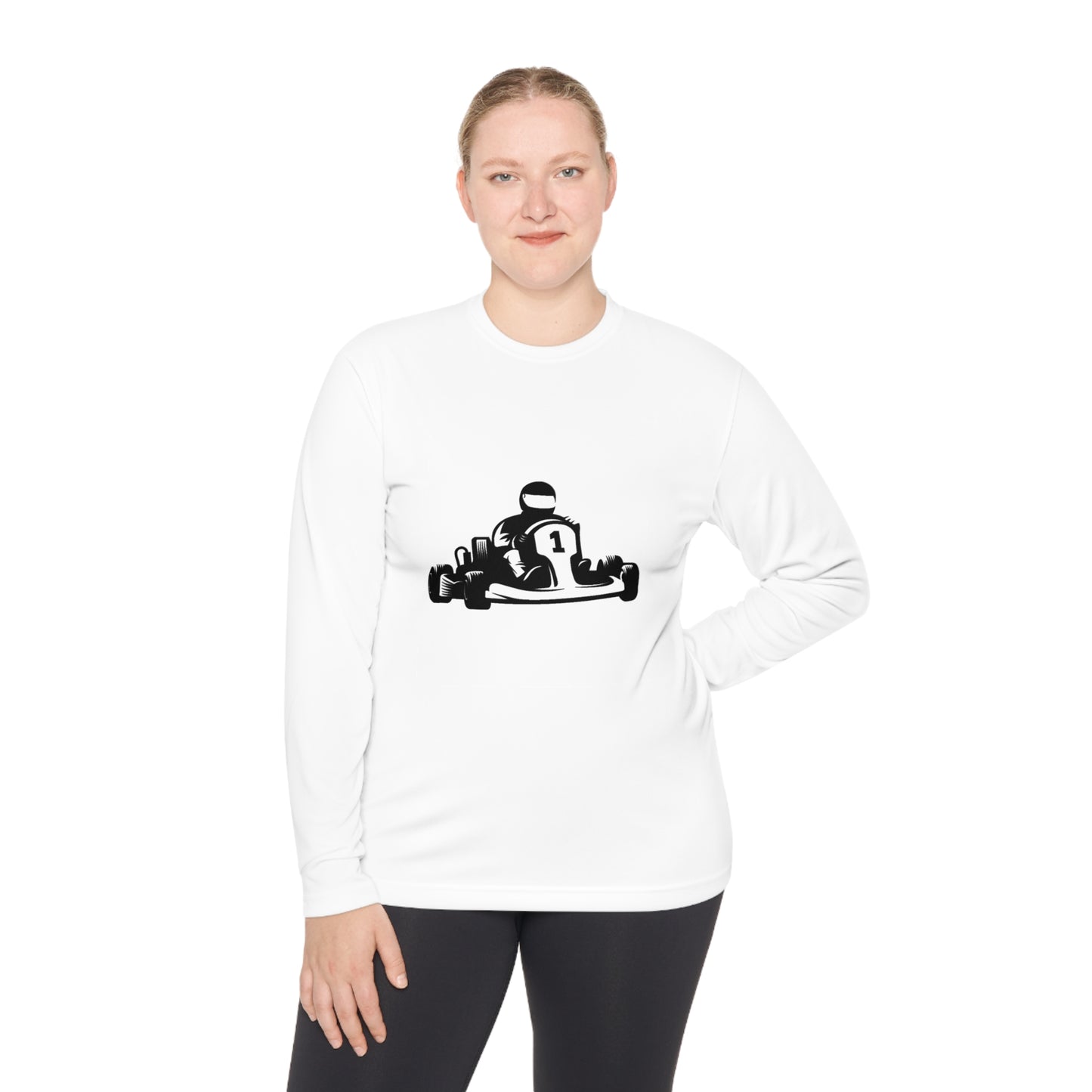 Lightweight Long Sleeve Tee: Racing #1