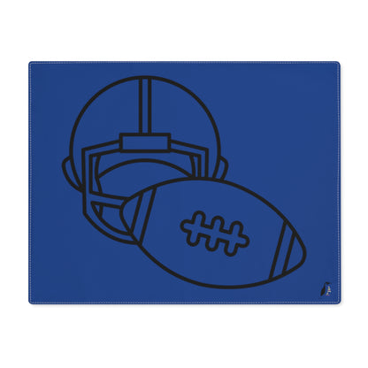 Placemat, 1pc: Football Dark Blue