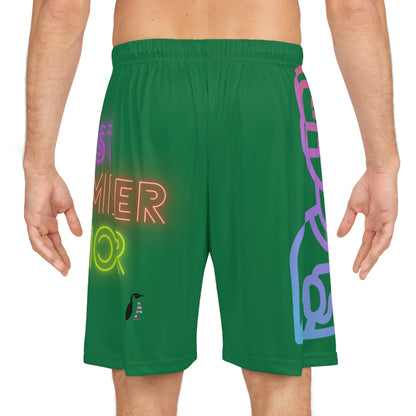 Basketball Shorts: Gaming Dark Green