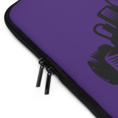 Laptop Sleeve: Racing Purple