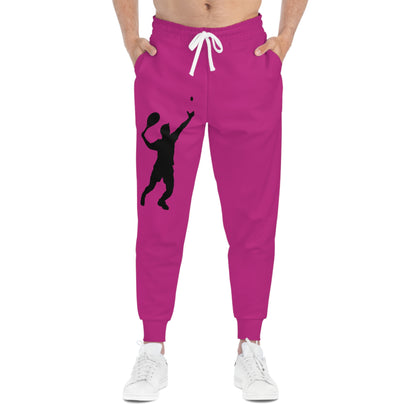 Athletic Joggers: Tennis Pink