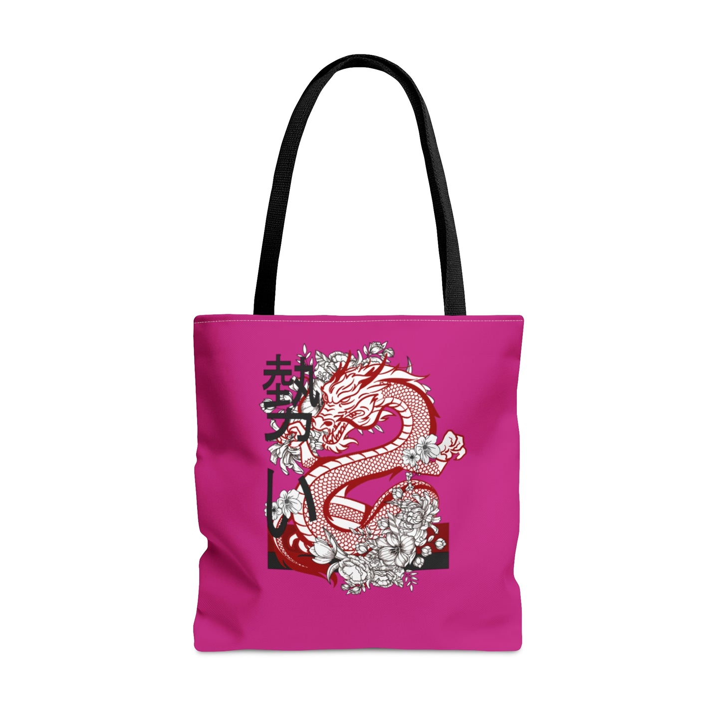 Tote Bag: Dragons Pink