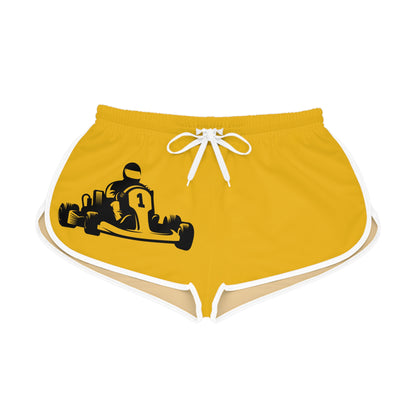 Women's Relaxed Shorts: Racing Yellow